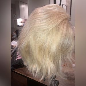 HUMAN HAIR BLONDE BOB LACE FRONT WIG NBW